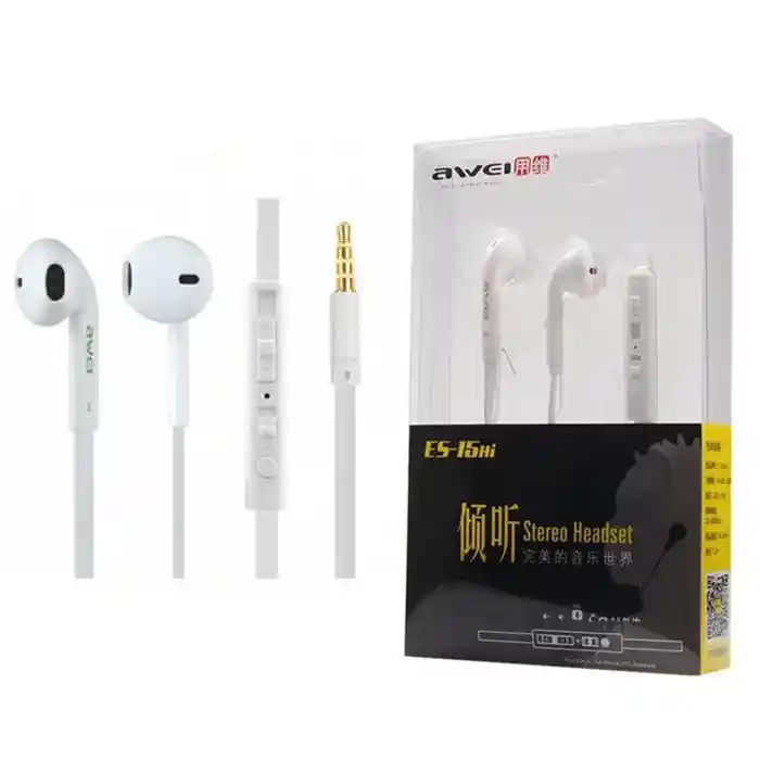 Awei ES15Hi 3.5mm Stereo Earphone with MIC